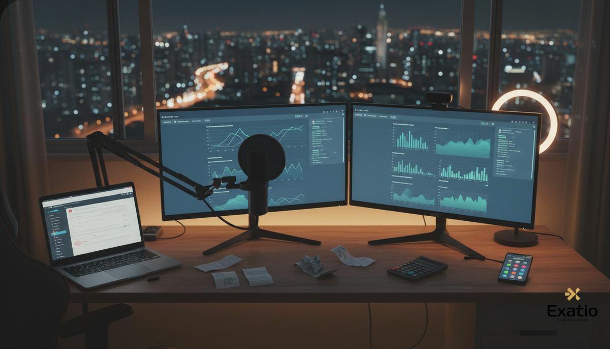 Imposto para Streamer: Como Declarar Ganhos de Twitch, YouTube e Doações