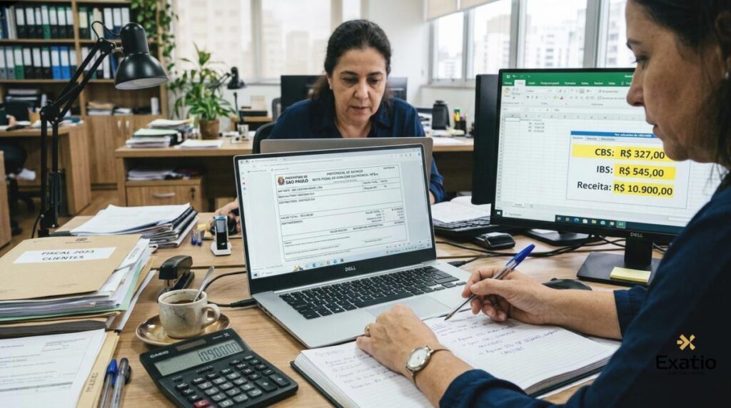 Nota de serviço preparada: ajuste sua emissão para CBS e IBS