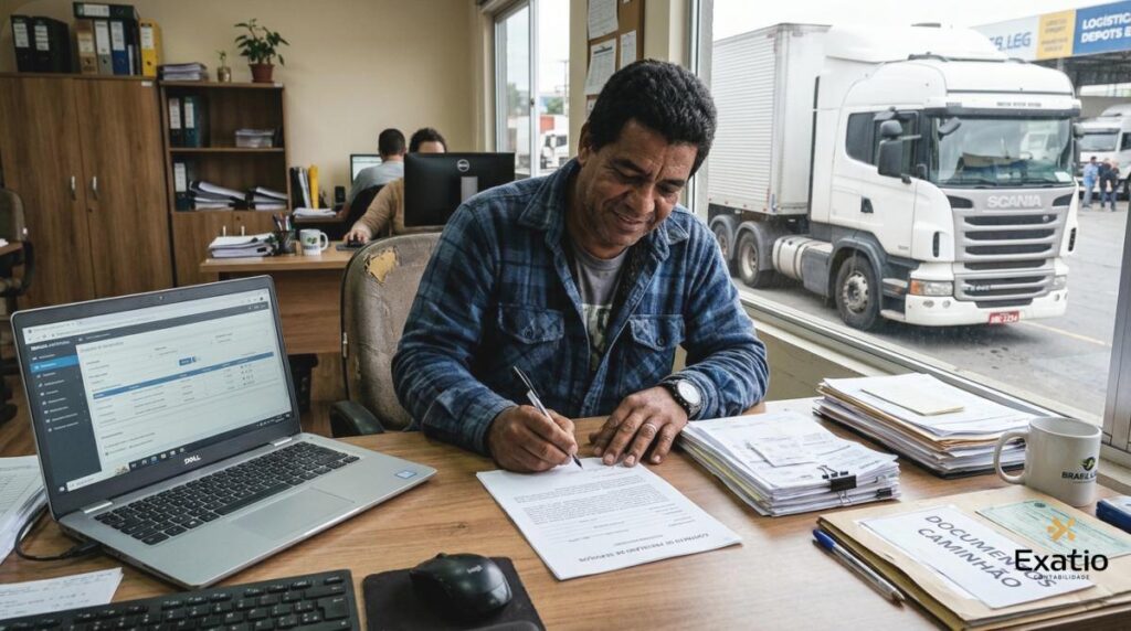 Transportador autônomo com CNPJ: quando o MEI Caminhoneiro ajuda